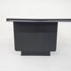 Bureau exécutif en bois noir, années 1960