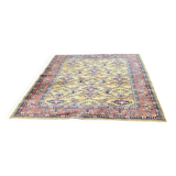 Persian rug in burgundy yellow wool, 200x300cm