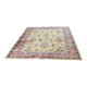 Tapis persan en laine jaune bordeaux 200x300cm