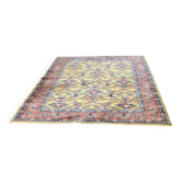 Tapis persan en laine jaune bordeaux 200x300cm