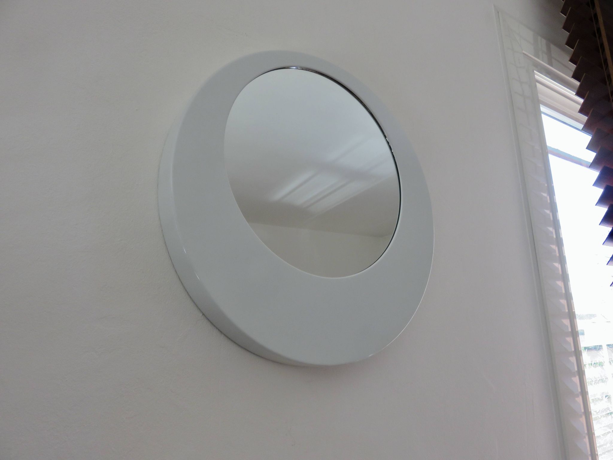 miroir "désaxé" ou asymétrique, années 80 - 90