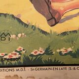 Vintage MDI school poster