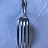 Paire de couvert de service en métal argenté 84g