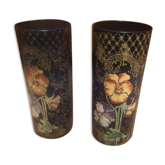 Lot de 2 vases Legras