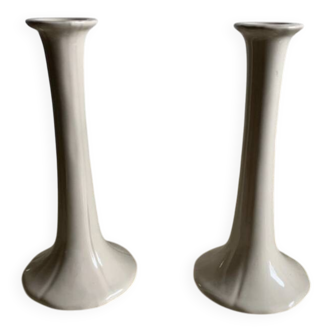 Rare - pair of ikea idyll vintage candlesticks - chic country style