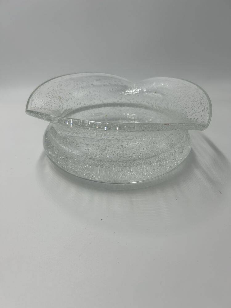 Biot glass empty pocket, vintage