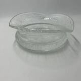 Biot glass empty pocket, vintage