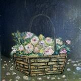Painting - Oil on cardboard, Still life - 1905, French school - Impressionism
