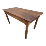 Louis Philippe oak bistro table, 19th century