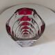 Glass art deco vase