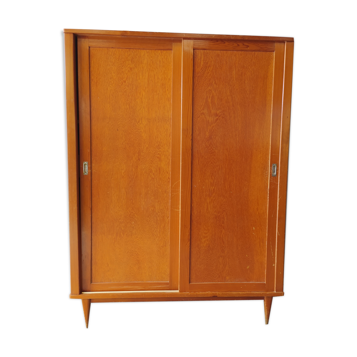 Vintage cabinet sliding doors