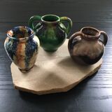 Trio de vases en céramique