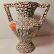 Large vintage vallauris vase volcano lava fat lava