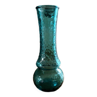 Vase verre soufflé vintage