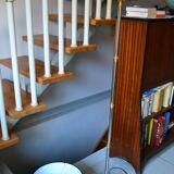 Vintage tripod floor lamp in gold-plated brass
