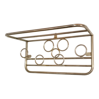 Art Deco wall coat rack