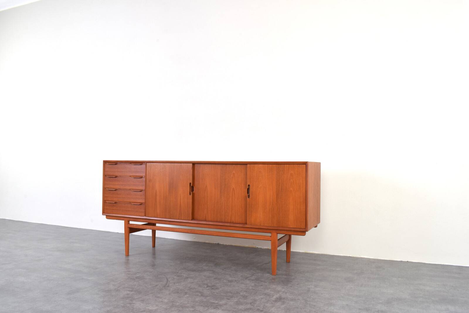 Mid-Century Danish Teak Sideboard, 1960s.