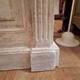 Late 19th century counter in patinated oak