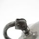 Chrome-plated metal table lamp by J. Hurka for Napako, Czechoslovakia, 1950s