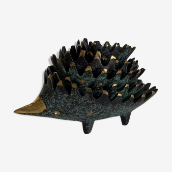 Vintage ashtrays 1950 hedgehogs by Walter Bosse for Hertha Baller