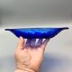 6 vintage LUMINARC France cobalt blue ice cream cups, "gourmet" model