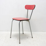 Pair of Czechoslovak colored formica cafe chairs, 1960´s