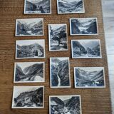 Old souvenir cover of 12 views of Gavarnie 20s