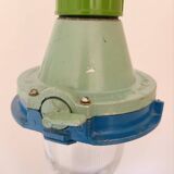 Old Soviet CCCP industrial lamp