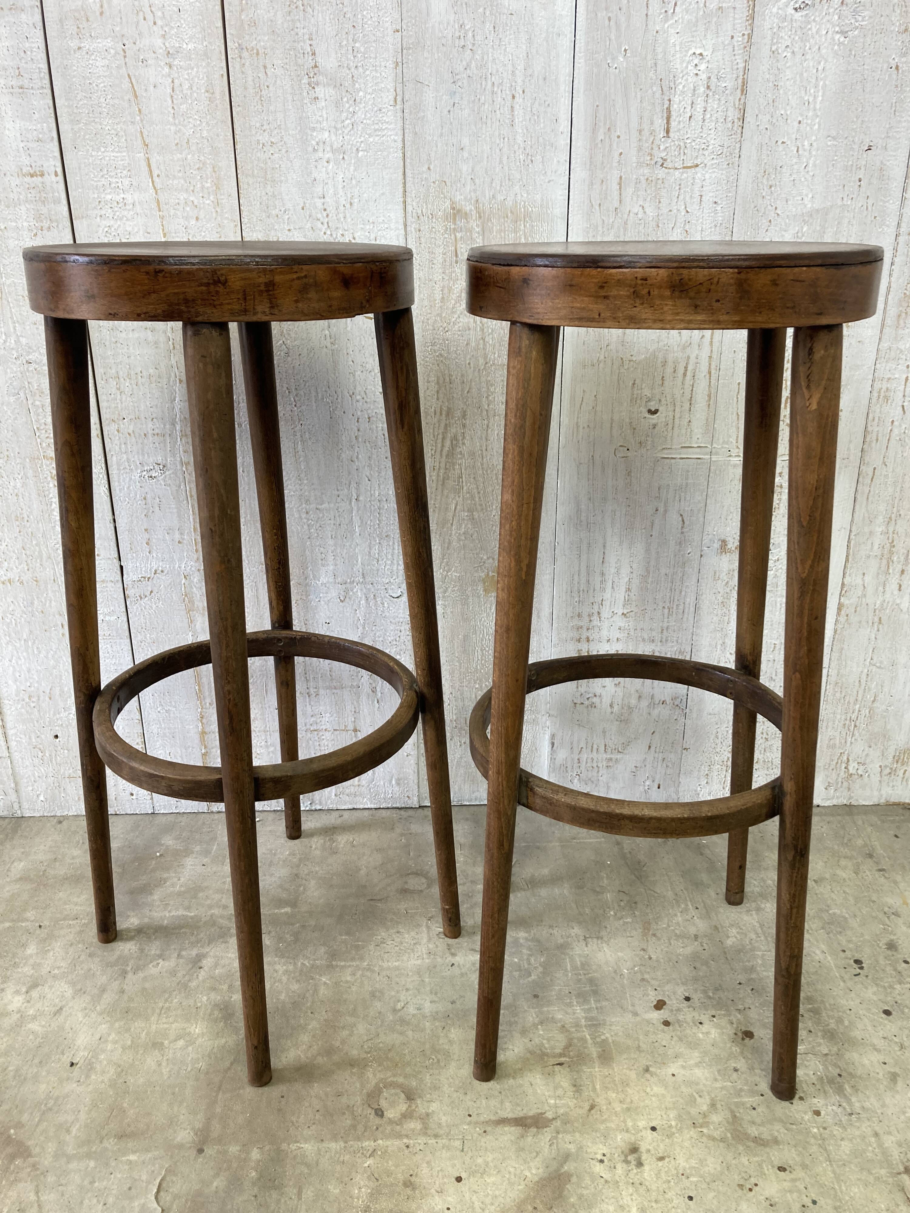 Pair of bistro stools
