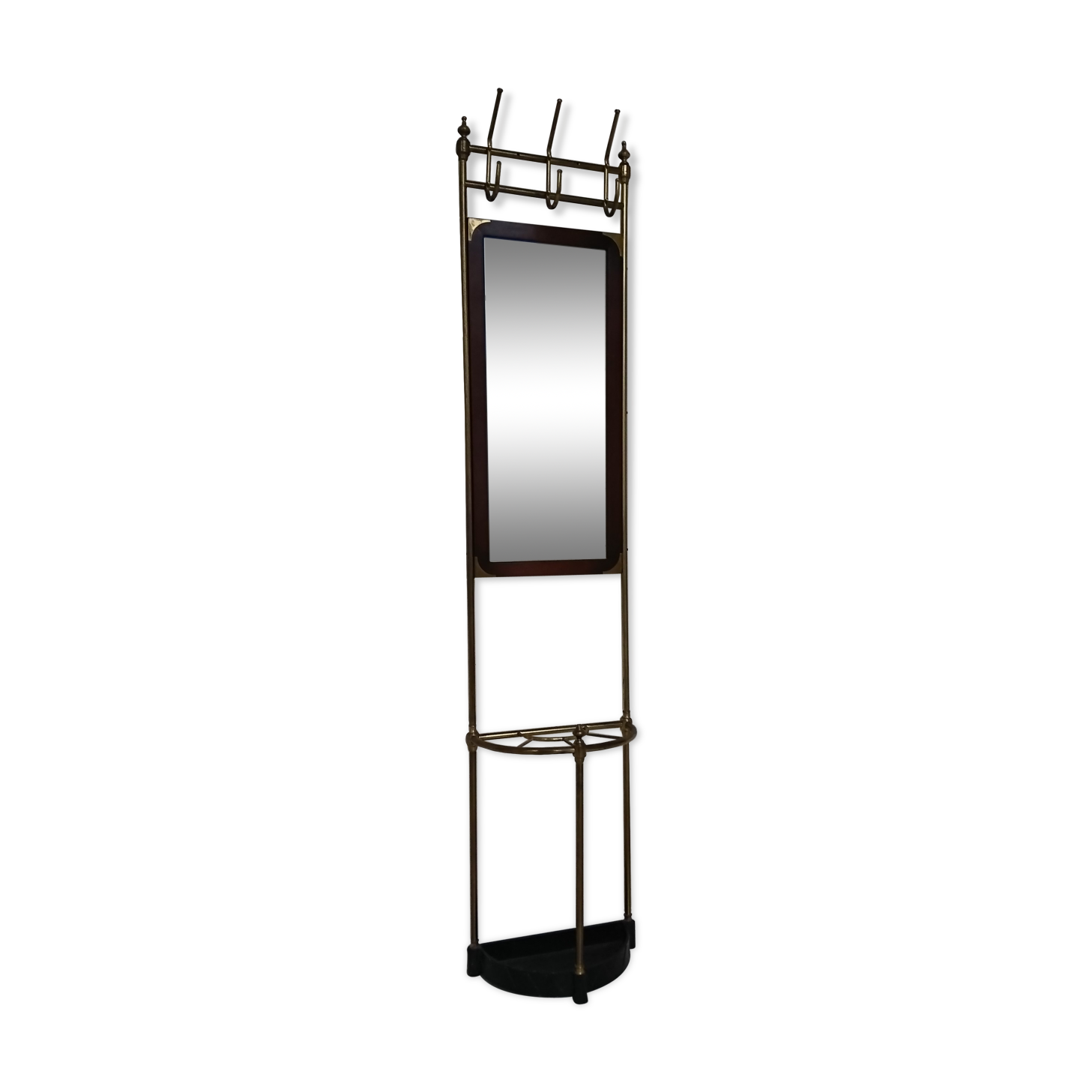 Coat rack and umbrella