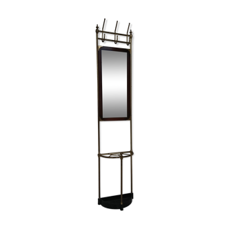 Coat rack and umbrella