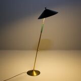 Modernist reclining floor lamp