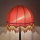 Antique floor lamp in carved oak, Austria late 1890s.