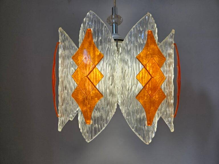 Rare Midcentury Pendant, Germany, 1970s