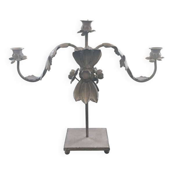 Candélabre 3 branches en zinc — Beyit