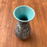 West German pottery vase, mid-century style, 1960s