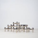Set of candlesticks designed by Fritz Nagel and Ceasar Stoffi for BMF, 1970