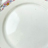 Set of 6 porcelain plates and 6 small mismatched vintage plates ~ Dinner service for 6 people ~