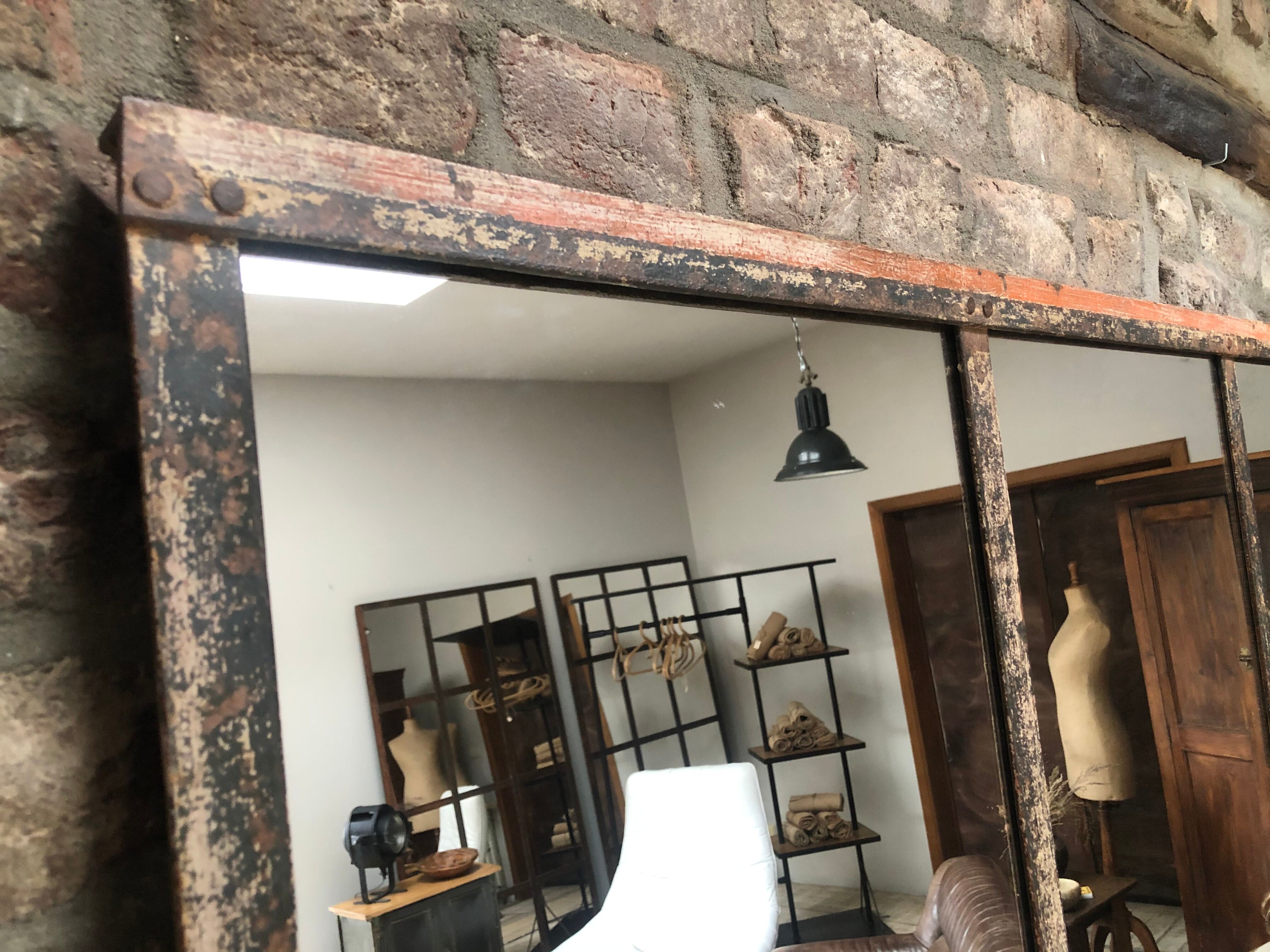 INDUSTRIAL MIRROR - 196x127cm