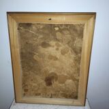 Tableau huile sur carton