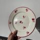 4 assiettes anciennes fleurs Luneville