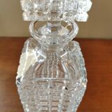 Cut crystal whiskey decanter