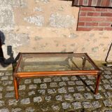 rattan coffee table