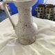 Speckled sandstone vase