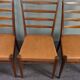 Ensemble de 4 chaises de salle à manger par Cees Braakman pour Pastoe