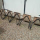 Lot de 7 chaises années 80