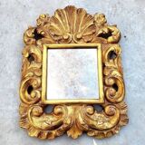 Golden cornucopia mirror