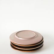 Set of 4 stoneware dessert plates, Design, 1970