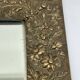 Small bronze Art Deco Nouveau vintage mirror from the 1920s.