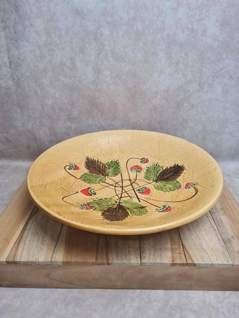 Large antique dish Poët-Laval Drôme France